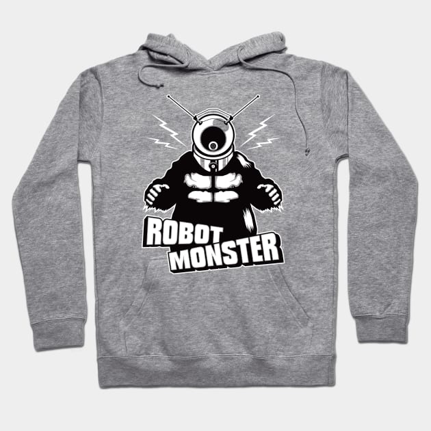 ROBOT MONSTER Hoodie by Creature814